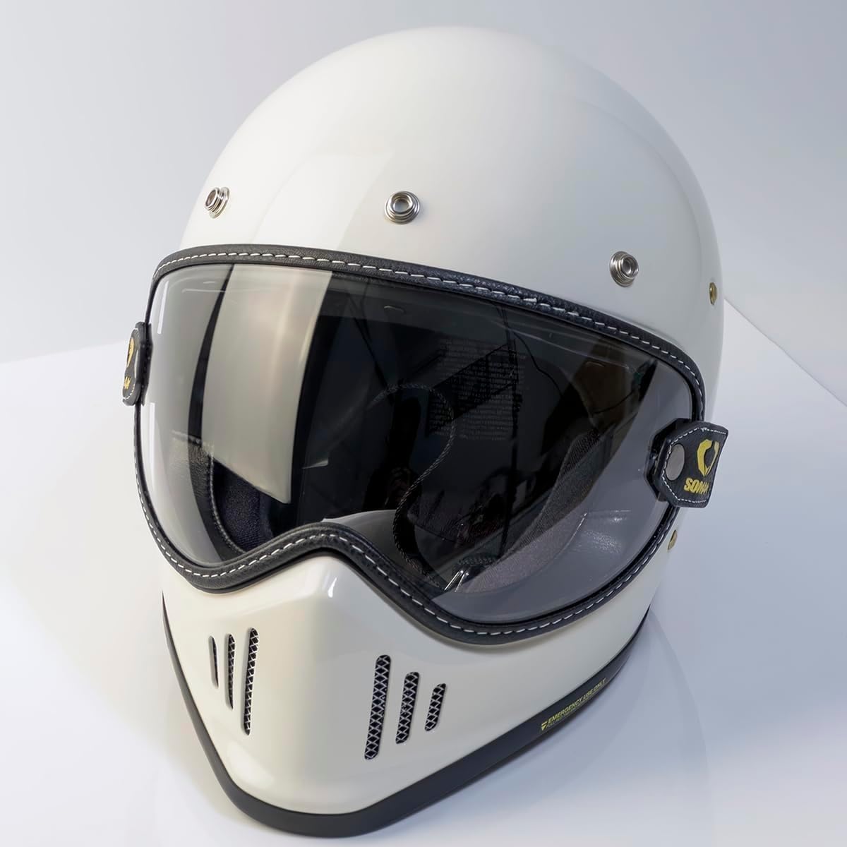 Amazon | バイク用ヘルメットバブルシールド Bubble Shield、ゴーグル
